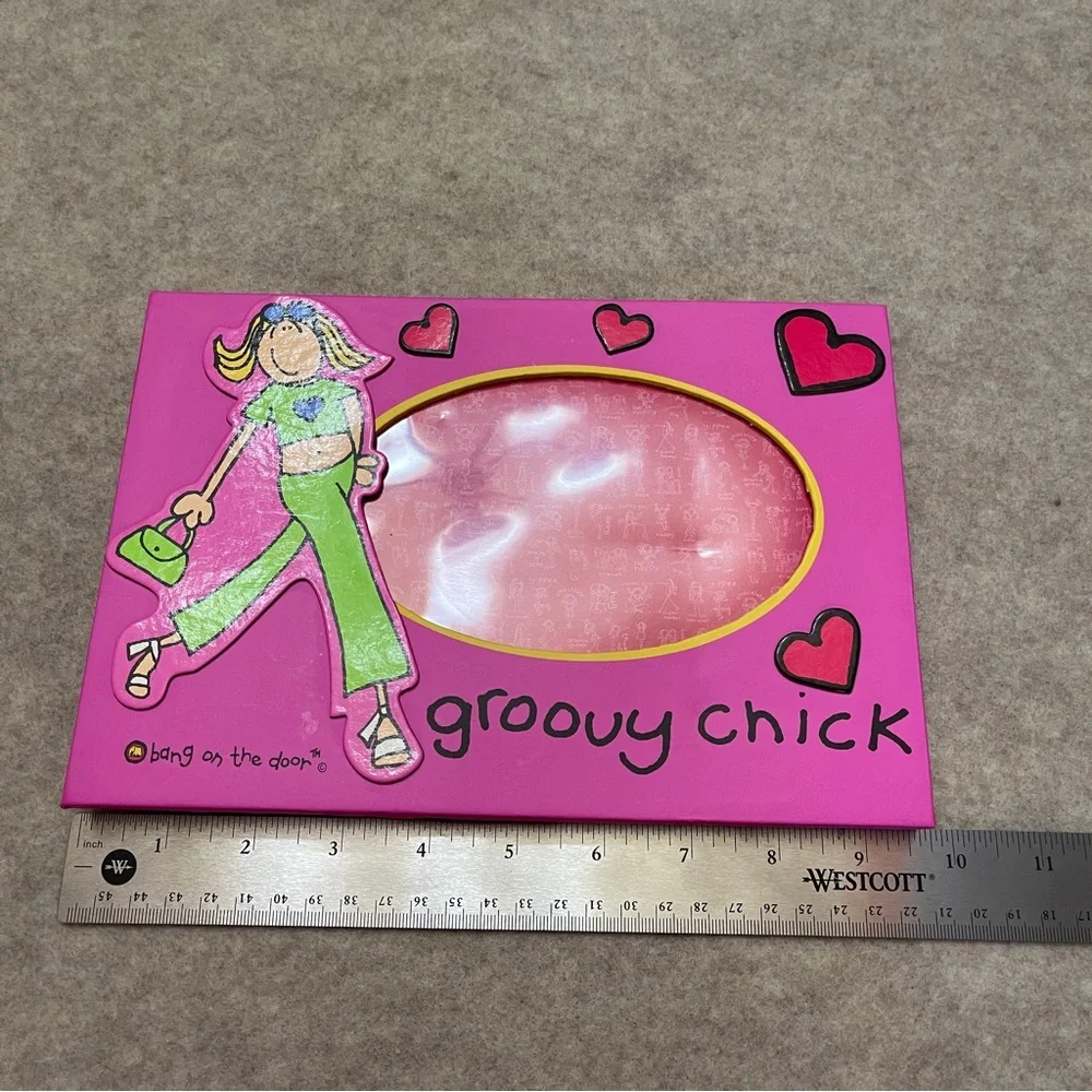 Bang on the Door Groovy Chick Y2K 2000’s Neon Pink Photo Picture Frame Target